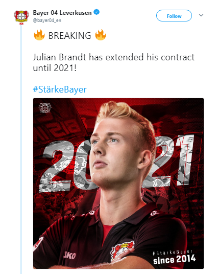 Julian Brandt là ai mà khiến Low loại Sane ? - Bóng Đá