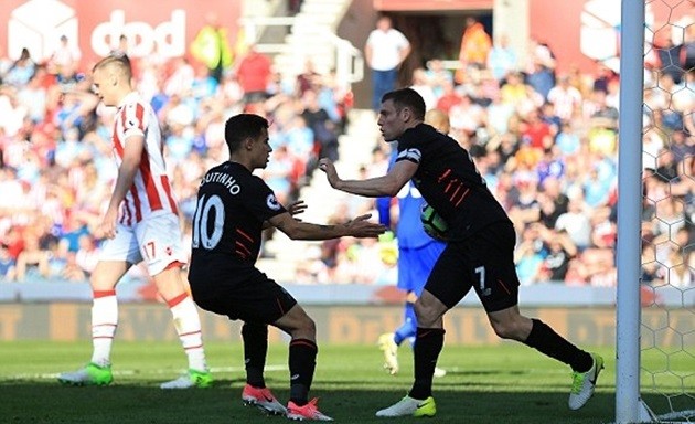 Thay người như thần, Liverpool ngược dòng ấn tượng trước Stoke - Bóng Đá