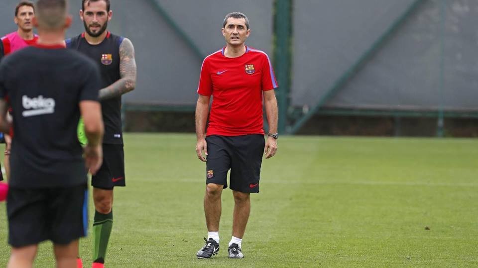 MSN góp mặt trên sân tập, Barca sẵn sàng cho chuyến du đấu - Bóng Đá