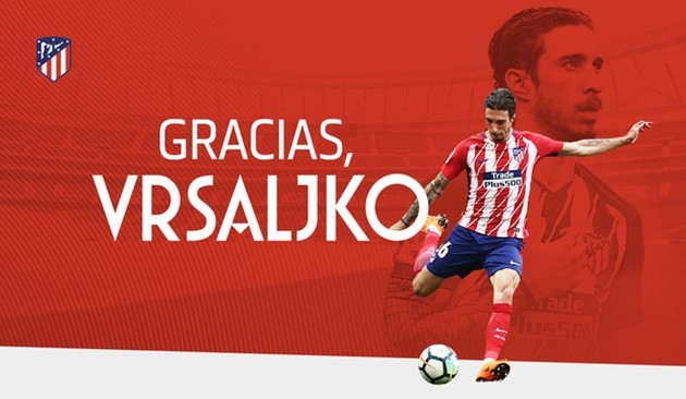 Vrsaljko đến Inter, Atletico Madrid ngắm 