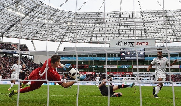 Hùm xám bất lực trước 10 người của Leverkusen - Bóng Đá