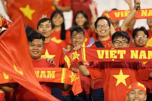 Chùm ảnh: Tuyệt vời CĐV Việt Nam - Bóng Đá