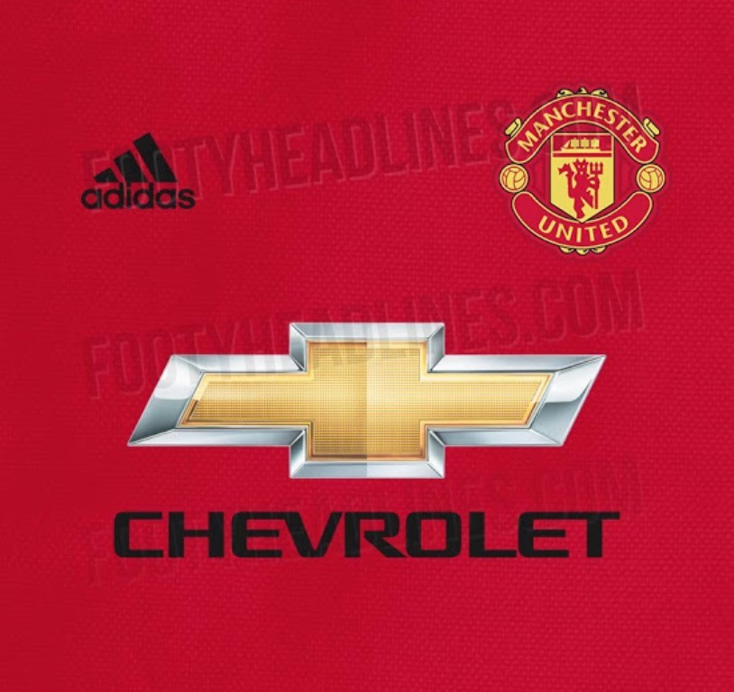 Cận cảnh áo đấu cực đẹp của Man Utd mùa 2018/19 - Bóng Đá