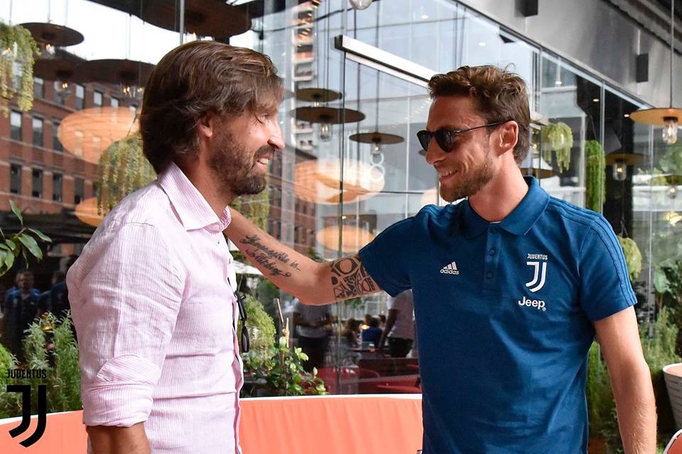 Sang Mỹ, Buffon cười toe toét khi tái ngộ Pirlo - Bóng Đá
