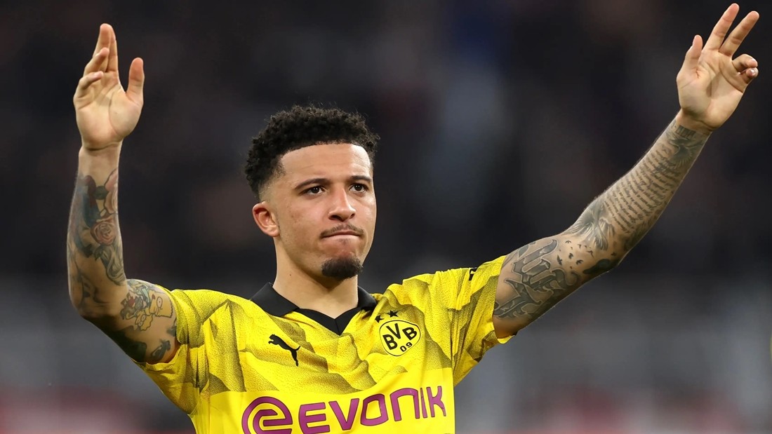 Sancho từng được xem là tài năng lớn của bóng đá Anh khi còn khoác áo Dortmund. 