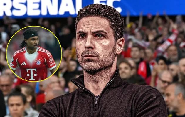 Arteta muốn nâng cấp hàng công Arsenal bằng thương vụ Gnabry.