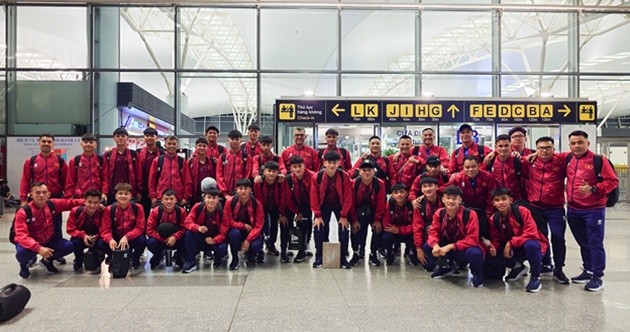 U17 Việt Nam đã đến Ả Rập