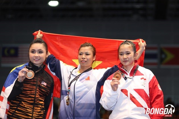 Phương Giang HCV SEA Games và giọt nước mắt người cha quá cố - Bóng Đá