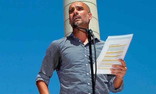 Pep Guardiola: Áp lực 