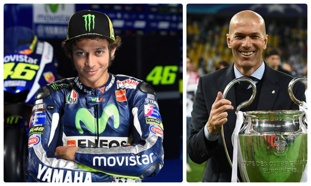 Siêu sao moto cũng 'bó não' với lý do Zidane rời Real - Bóng Đá