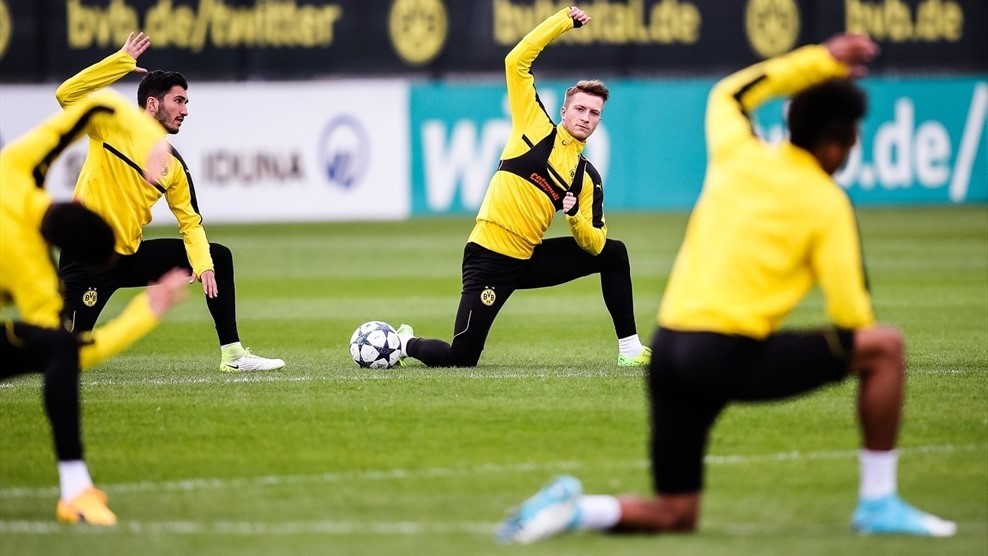 ảnh Dortmund tap luyện - Bóng Đá