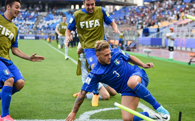 Siêu phẩm của Dimarco giúp U20 Italia 