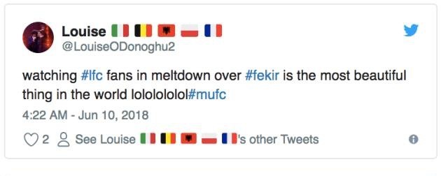 Người hâm mộ Man Utd hả hê với thương vụ Liverpool và Fekir - Bóng Đá