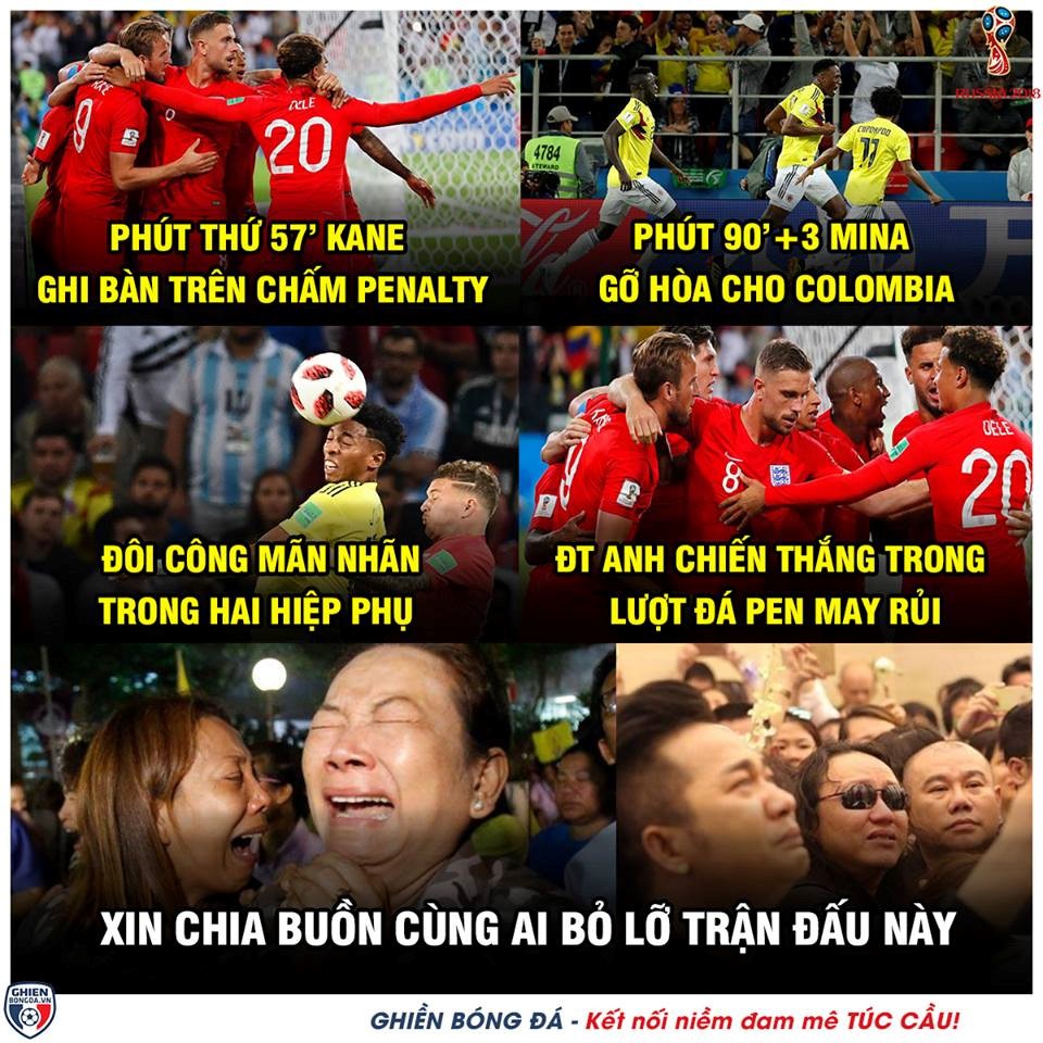 Harry Kane được phong thánh penalty sau trận thắng Colombia - Bóng Đá