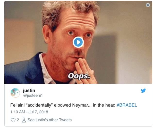Fellaini chỉ cần 5 phút để 'bỏ túi' Neymar - Bóng Đá