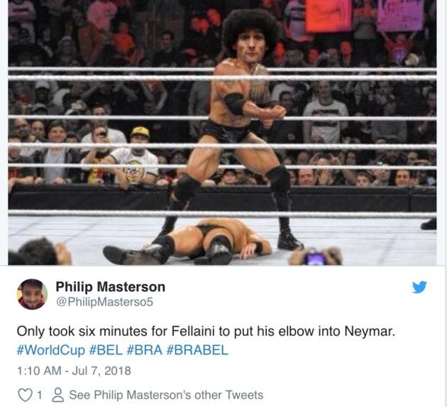 Fellaini chỉ cần 5 phút để 'bỏ túi' Neymar - Bóng Đá