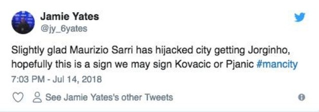 Fan Man City đồng loạt nói 1 điều về Jorginho - Bóng Đá