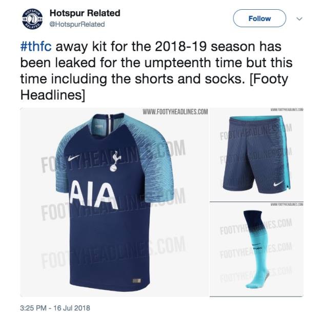 NHM phát cuồng vì mẫu áo đẹp như mơ của Tottenham - Bóng Đá