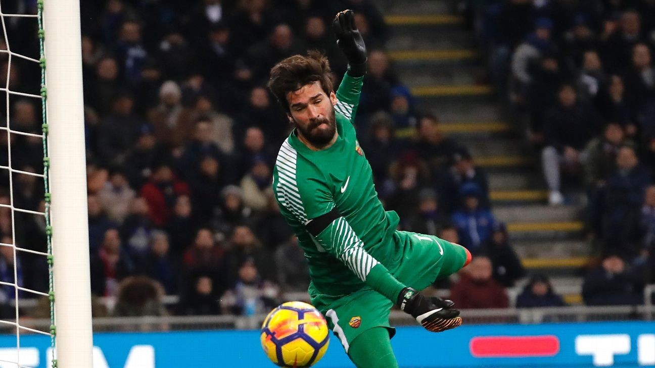 Liverpool chú ý, Alisson đã chủ động xin Roma tăng lương - Bóng Đá