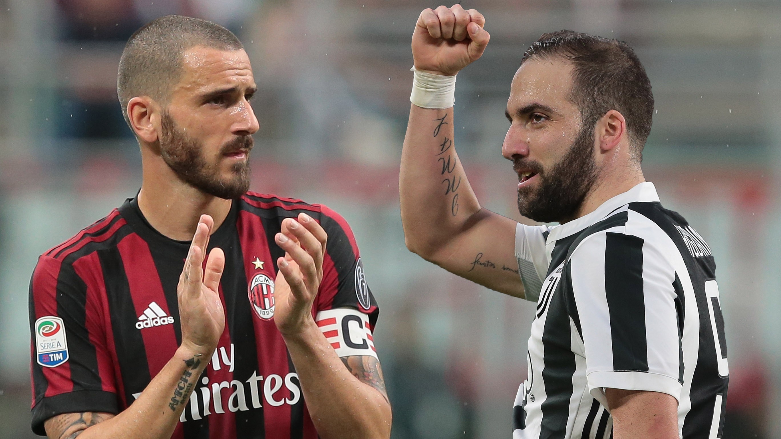 Higuain và những ngôi sân từng chơi cho cả Juventus lẫn Milan - Bóng Đá