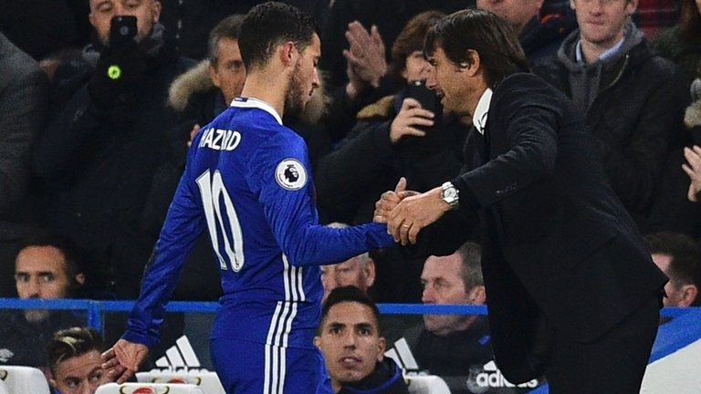 Nóng: Conte bóng gió xác nhận Hazard sẽ rời Chelsea - Bóng Đá