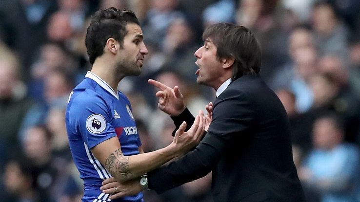 Fabregas bị Conte 'nắn gân' vì chỉ trích Harzard - Bóng Đá