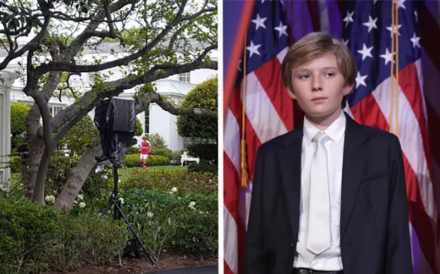 Quý tử của tổng thống Trump là fan của Arsenal - Bóng Đá