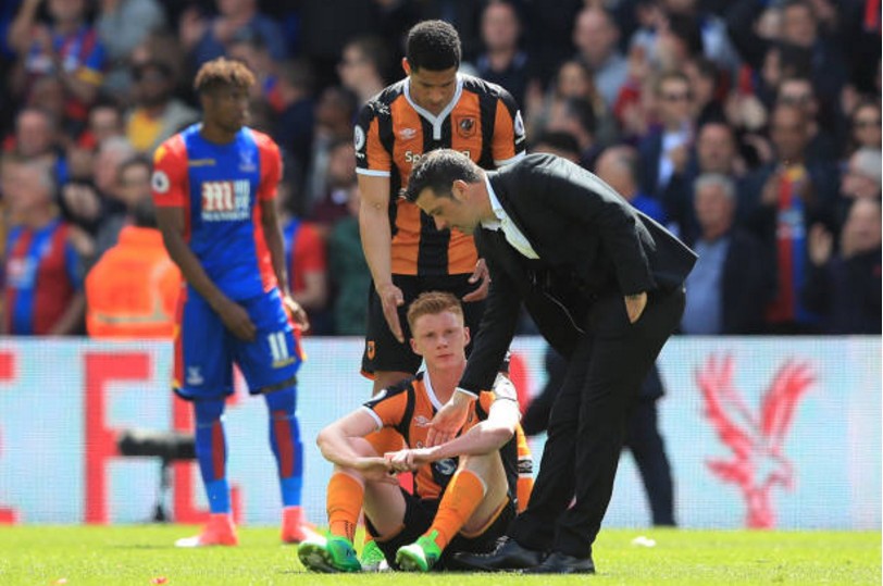 'Chết thảm' tại Selhurst Park, Hull CHÍNH THỨC xuống hạng - Bóng Đá