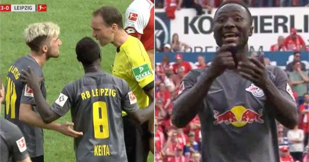 Bom tấn của Liverpool tạm biệt 'mái nhà' RB Leipzig bằng chiếc thẻ đỏ - Bóng Đá