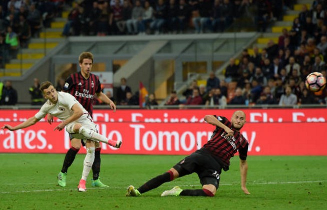 Dzeko tỏa sáng, Roma nhấn chìm Milan ngay tại San Siro - Bóng Đá