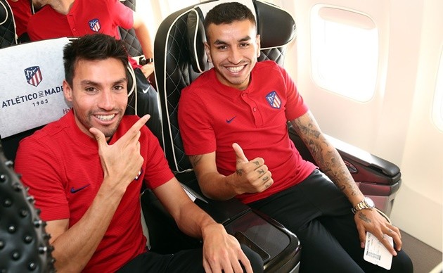 Dàn sao Atletico rạng rỡ lên đường đến Munich dự Audi Cup - Bóng Đá