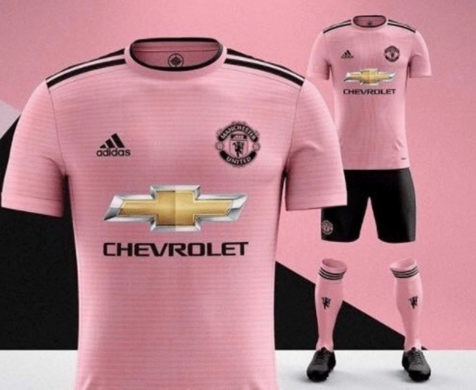 Cận cảnh áo đấu cực đẹp của Man Utd mùa 2018/19 - Bóng Đá
