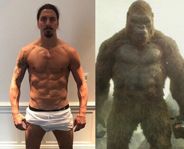 Ibrahimovic tự ví mình với King Kong - Bóng Đá