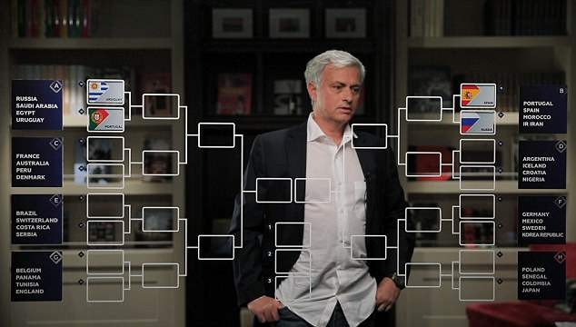 Mourinho dự đoán kết quả vòng bảng World Cup 2018 - Bóng Đá
