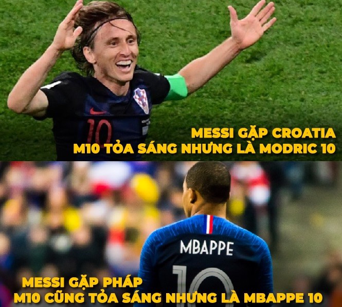 Sau thất bại, Messi và Ronaldo thành nạn nhân của ảnh chế - Bóng Đá