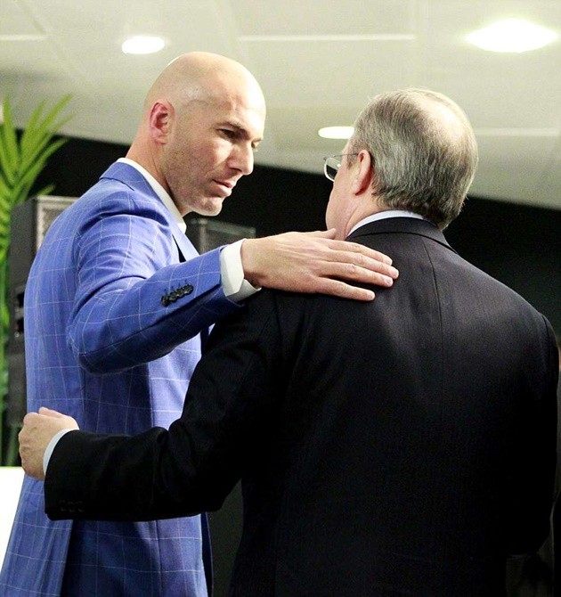 Chủ tịch Perez sầu thảm trong ngày Zidane từ chức - Bóng Đá