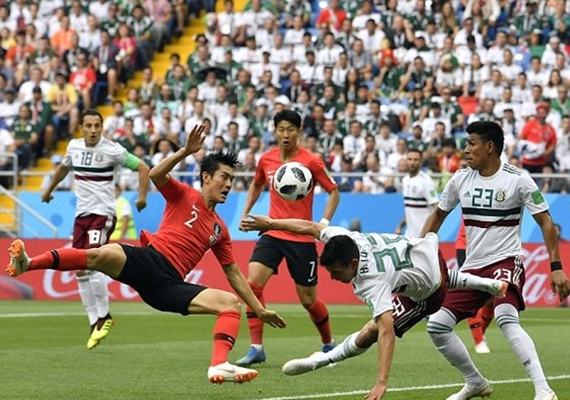 TRỰC TIẾP Hàn Quốc 0-1 Mexico: Vela mở tỉ số trên chấm phạt đền (H1) - Bóng Đá