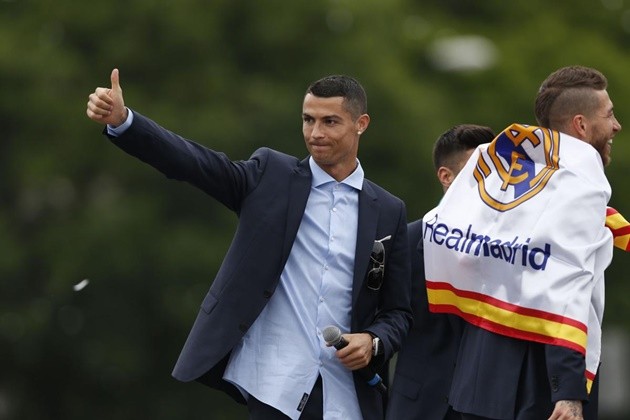 Chùm ảnh các cầu thủ Real Madrid ăn mừng - Bóng Đá