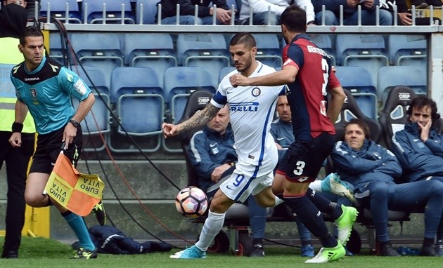 Thua Genoa, Inter vỡ mộng châu Âu - Bóng Đá