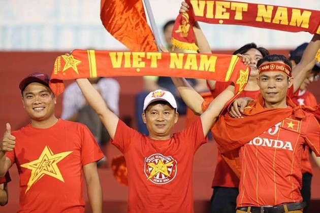 Chùm ảnh: Tuyệt vời CĐV Việt Nam - Bóng Đá