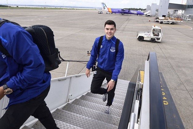 Dàn sao Everton sẵn sàng 