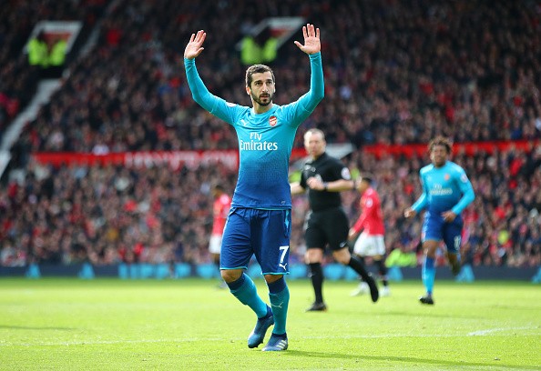 TRỰC TIẾP Man United 1-1 Arsenal: Mkhitaryan xé lưới Quỷ đỏ (Hiệp 2) - Bóng Đá