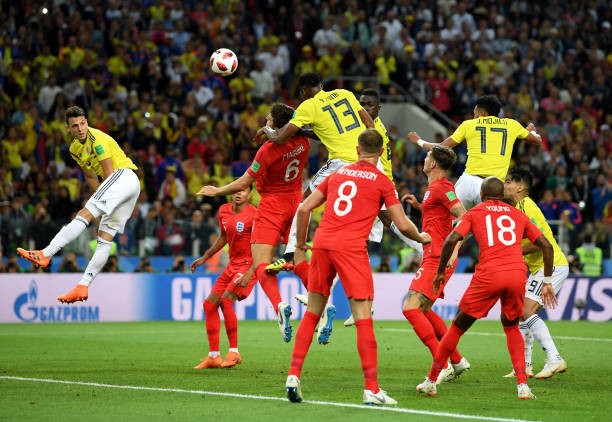 TRỰC TIẾP Colombia 1-1 Anh: Mina lên tiếng (Hết H2) - Bóng Đá