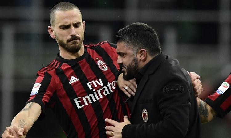 Bonucci được PSG, MU tăm tia, Gattuso nhất quyết không níu kéo - Bóng Đá