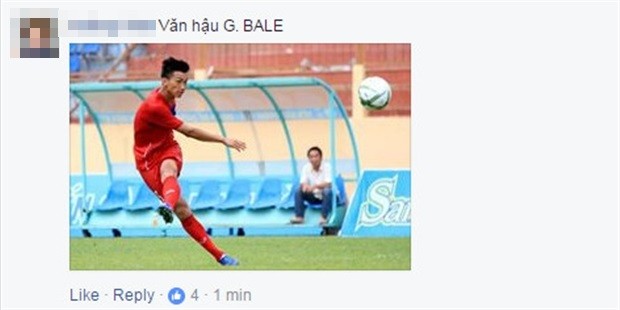 Đá như 'lên đồng', Văn Hậu được ví như Gareth Bale - Bóng Đá