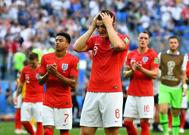 Harry Kane và đồng đội buồn bã chia tay World Cup 2018 - Bóng Đá
