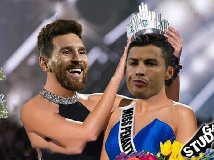 Ảnh chế Ronaldo sút trượt penalty tràn ngập cộng đồng mạng - Bóng Đá