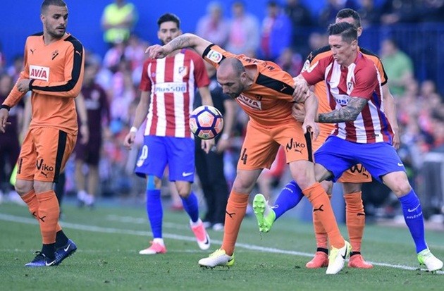 Ảnh sau trận Atletico - Bóng Đá
