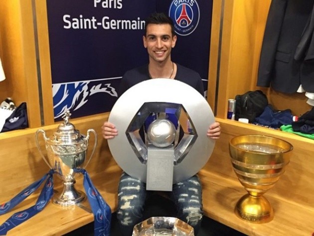 Ảnh Pastore chia tay PSG - Bóng Đá