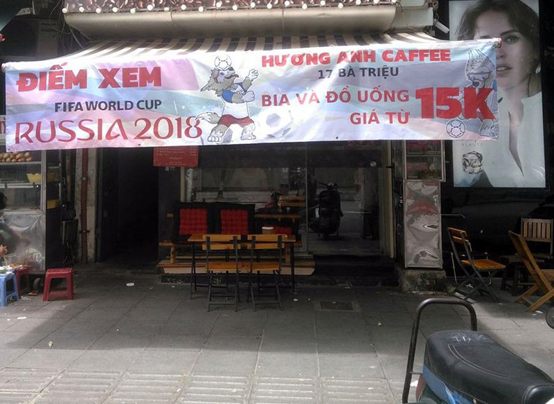 Cafe bóng đá ngỡ ngàng vì bị VTV “tuýt còi” bản quyền World Cup - Bóng Đá